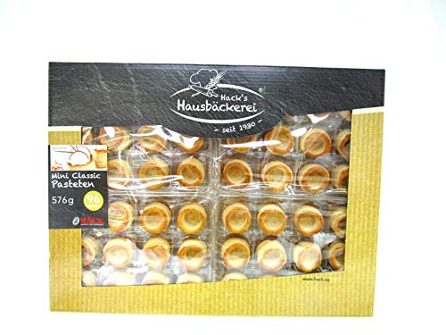 Mini Classic Pasteten Blätterteig zum Füllen 96 Stück 576 g Mini Classic Pasteten Blätterteig zum Füllen 96 Stück 576 g von Hack