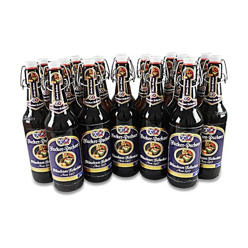 Hacker-Pschorr Kellerbier naturtrüb (16 Flaschen à 0,5 l / 5,5% vol.) von Hacker Pschorr Bräu