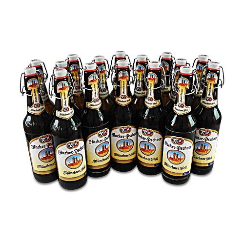 Hacker-Pschorr Münchner Hell (16 Flaschen à 0,5 l / 5,0% vol.) von Hacker Pschorr Bräu