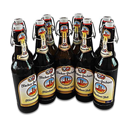 Hacker-Pschorr Münchner Hell (9 Flaschen à 0,5 l / 5,0% vol.) von Hacker Pschorr Bräu