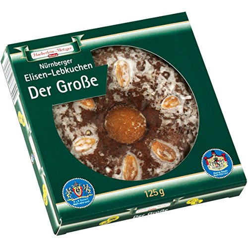 Haeberlein Metzger Der Grosse Elisenlebkuchen, 5er Pack (5 x 125 g) von Haeberlein Metzger