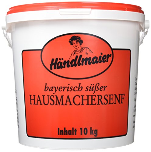 Händlmaier's Hausmachersenf süß Eimer, 1er Pack (1 x 10 kg) von Händlmaier's