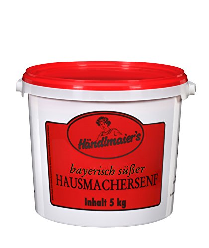 Händlmaier's Hausmachersenf süß Eimer, 1er Pack (1 x 5 kg) von Händlmaier