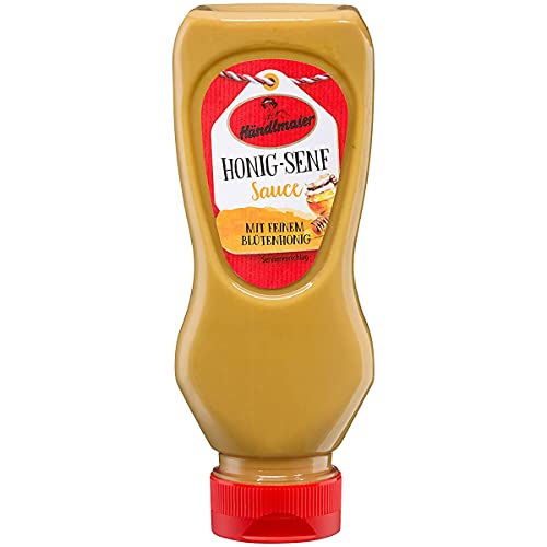 Händlmaiers Feinkost Sauce Honig Senf in Squeezeflasche 225ml von Händlmaier