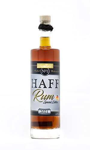 HAFF Rum Single Island | Premium Rum von den karibischen Inseln | dezente Vanillenote | 16 Jahre gereifter Rum aus der Dominikanischen Republik | 40% Rum mit tropischen Früchten | 700ML von Haffliebe, Haff Rum