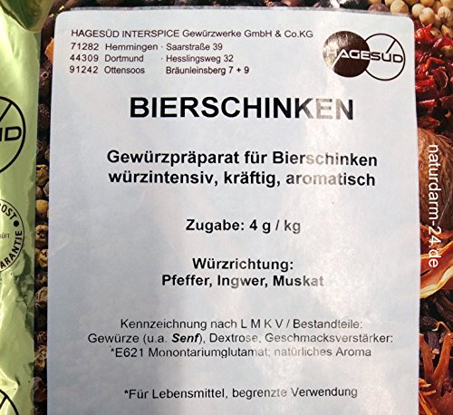 Hage Süd Gewürzmischung für Bierschinken, 1 kg Hage Süd Gewürzmischung für Bierschinken, 1 kg von Hage Süd