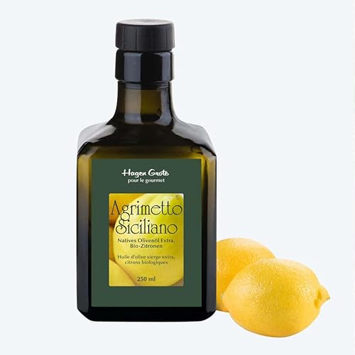 Hagen Grote Agrimetto, 250 ml Flasche, aus Sizilien, naturrein, kaltgepresstes Olivenöl mit Bio-Zitronen, fruchtig aromatisch, die Krönung vieler Gerichte Hagen Grote Agrimetto, 250 ml Flasche, aus Sizilien, naturrein, kaltgepresstes Olivenöl mit Bio-Zitronen, fruchtig aromatisch, die Krönung vieler Gerichte von Hagen Grote
