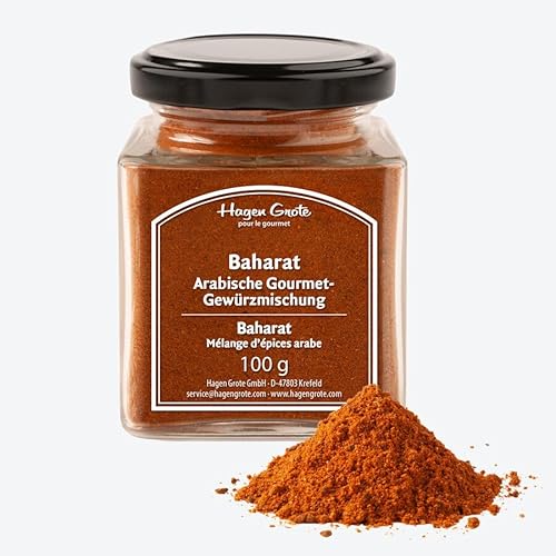 Hagen Grote Baharat Gourmet Gewürzmischung, 100 g Glas, typisch arabische Gewürze, für vielfältige Anwendungen, rein natürlich Hagen Grote Baharat Gourmet Gewürzmischung, 100 g Glas, typisch arabische Gewürze, für vielfältige Anwendungen, rein natürlich von Hagen Grote