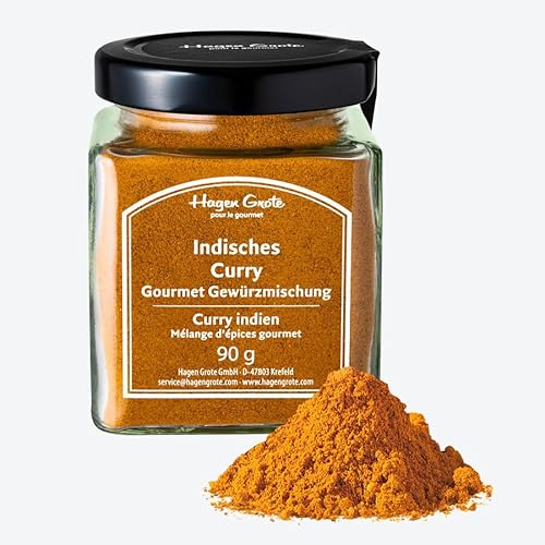 Hagen Grote Edle Gewürzmischung Indisches Curry, 90 g Glas, würzt Reisgerichte und vernöstlich inspirierte Speisen Hagen Grote Edle Gewürzmischung Indisches Curry, 90 g Glas, würzt Reisgerichte und vernöstlich inspirierte Speisen von Hagen Grote
