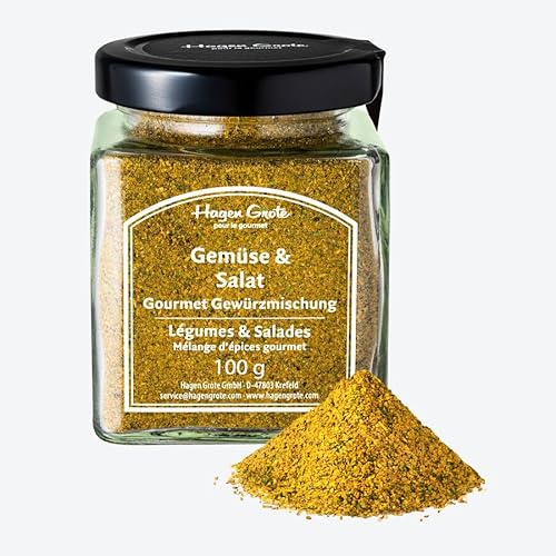 Hagen Grote Gewürzmischung Gemüse & Salate, 100 g Glas, verfeinert mit edlen Kräuternoten Hagen Grote Gewürzmischung Gemüse & Salate, 100 g Glas, verfeinert mit edlen Kräuternoten von Hagen Grote