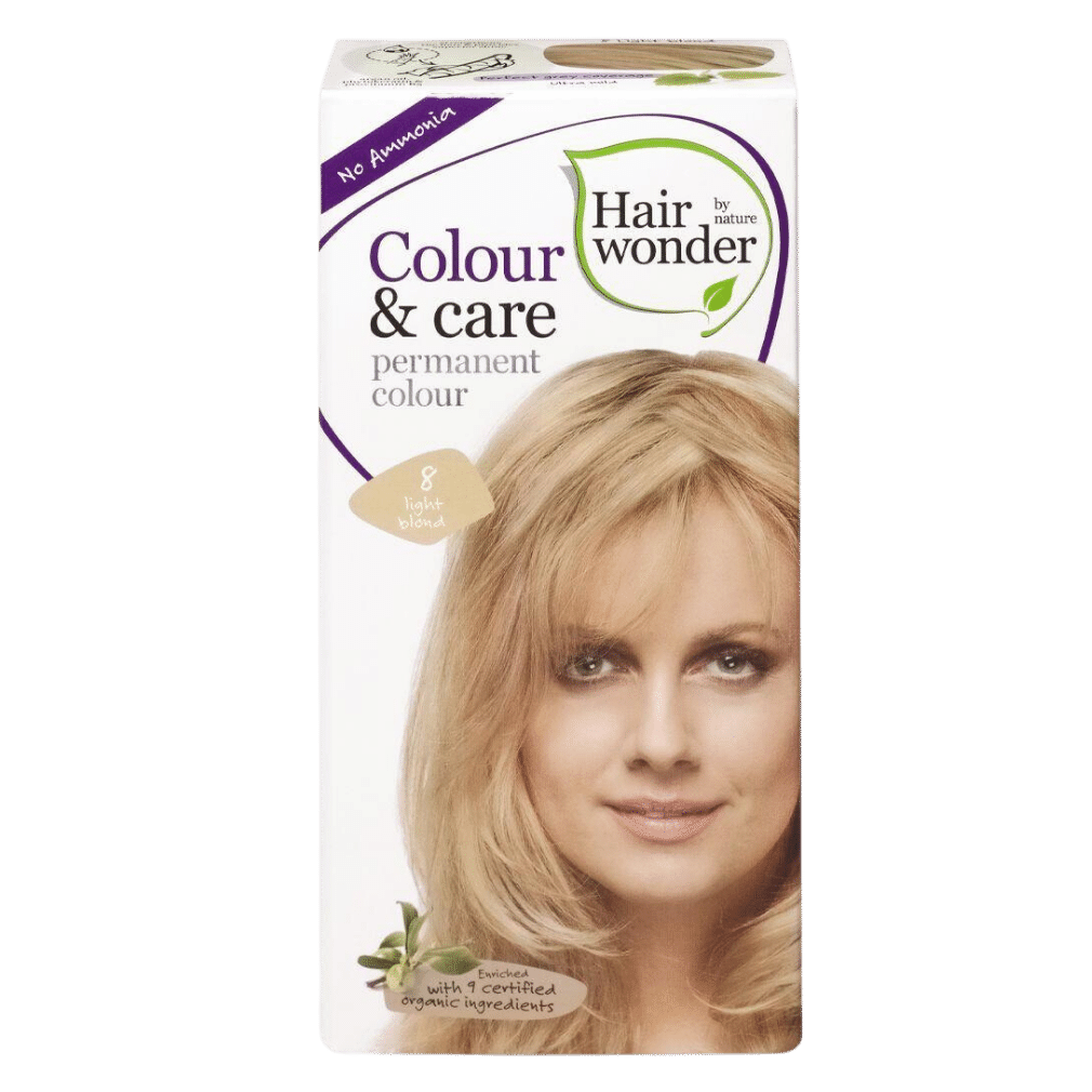 Farbe & Pflege Hellblond 8 Farbe & Pflege Hellblond 8 von Hairwonder