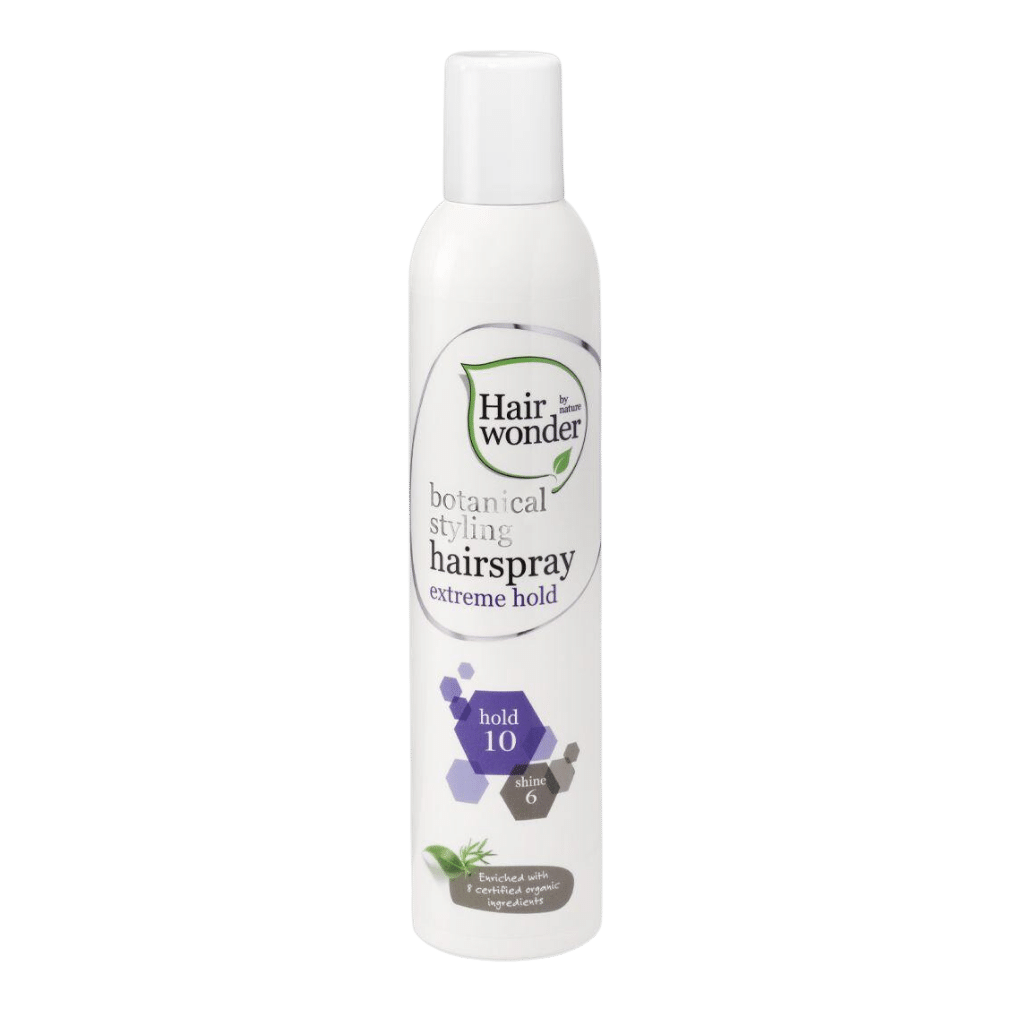 Pflanzliches Styling-Haarspray - Extremer Halt Pflanzliches Styling-Haarspray - Extremer Halt von Hairwonder