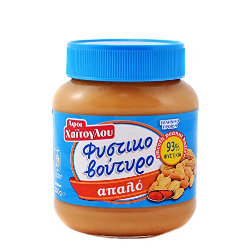 HAITOGLOU Erdnussbutter (350 g) Griechische Produkte aus Griechenland von Haitoglou