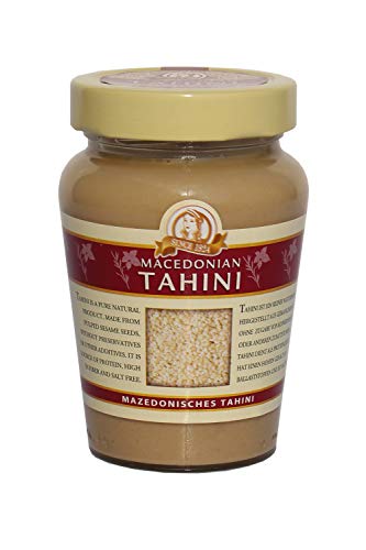 Tahini aus Makedonien (300g) Sesampaste Sesammus Sesam Paste Mus Creme von Haitoglou