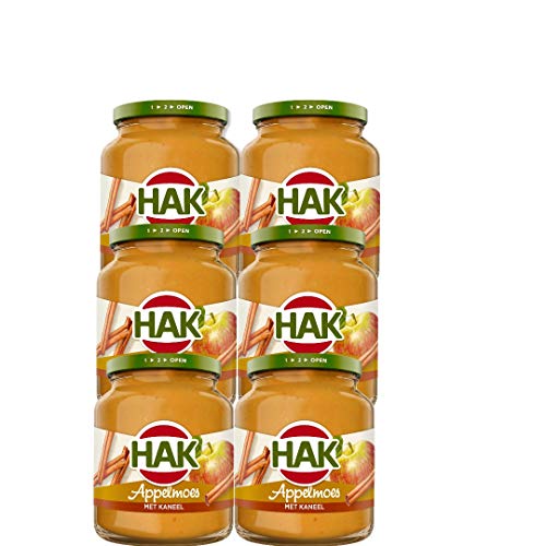 HAK Apfelmus mit Zimt Appelmoes met kaneel Vorteilspack 6x 355g HAK Apfelmus mit Zimt Appelmoes met kaneel Vorteilspack 6x 355g von Hak