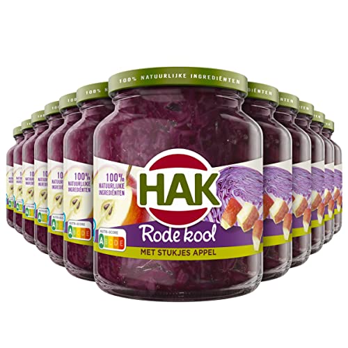 Hak Rotkohl mit Apfel 12 Gläser x 37 cl von Hak