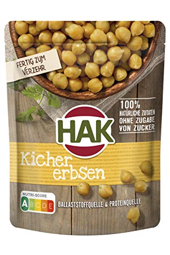 Kichererbsen 225g im Beutel HAK 7 Stück (7 x 225 gr) von Hak