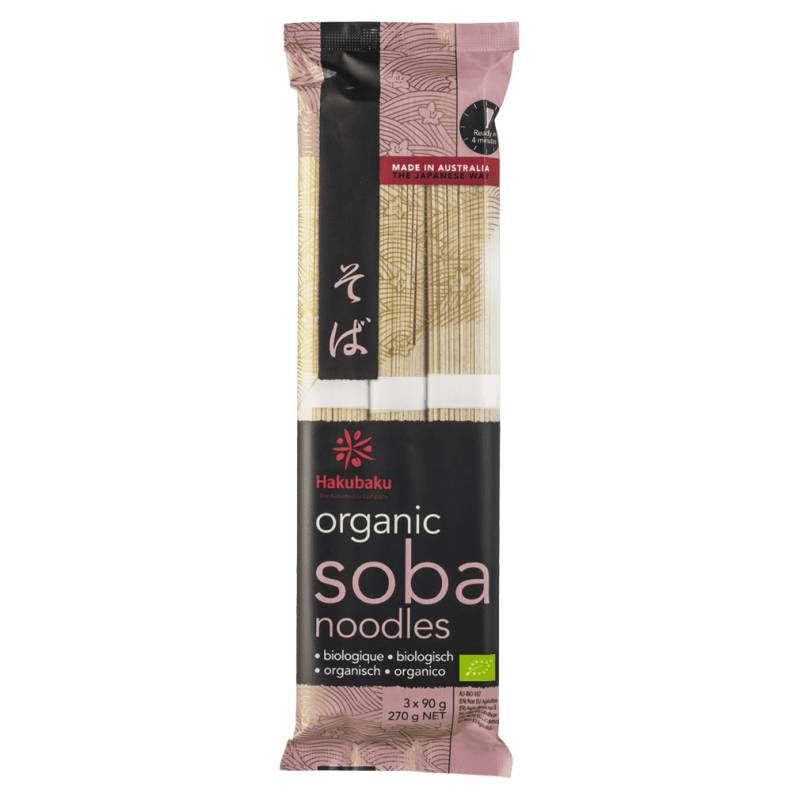 Bio Soba Nudeln von Hakubaku