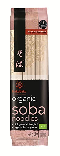 Hakubaku Japanische Bio Soba Nudeln, 270 g von Hakubaku