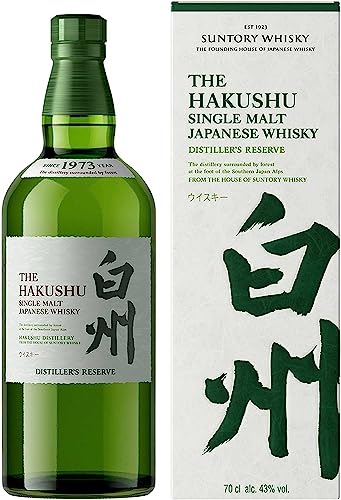 Hakushu Single Malt Distiller's Reserve mit Geschenkverpackung Whisky (1 x 0.7 l) von Hakushu