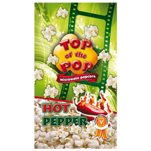 Halal Way Mikrowellen Popcorn Hot Pepper, 5er Pack (5x 100 g) von Halal Way