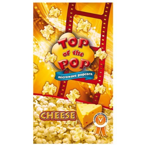 Mikrowellen Popcorn Käse (mircowave popcorn CHEESE), 10er Pack, 10x 100g von Halal Way