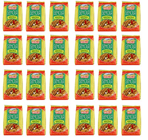 Hartweizengrieß 24 x 1kg Semola Hartweizengriess di Grano Duro Rimacinata Vorratspacket 24 kg Hartweizengrieß 24 x 1kg Semola Hartweizengriess di Grano Duro Rimacinata Vorratspacket 24 kg von Halal-Wear