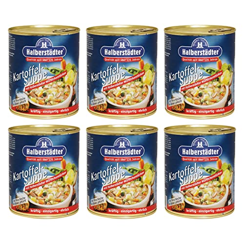 6er Pack Halberstädter Kartoffelsuppe (6 x 800 g) von Halberstädter