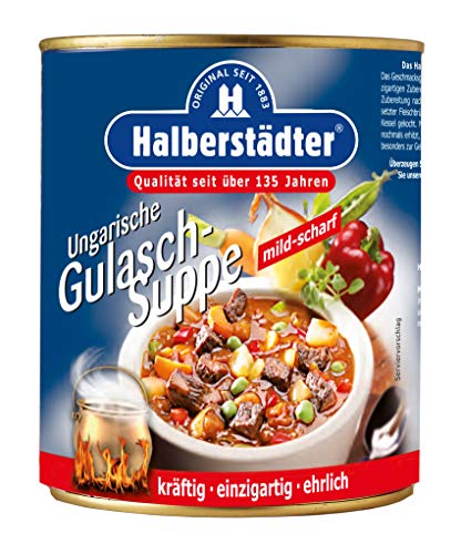 Halberstädter Ungarische Gulasch-Suppe, 1er Pack (1 x 800 g) von Halberstädter