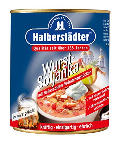 Halberstädter Wurst-Soljanka, 1er Pack (1 x 800 g) von Halberstädter