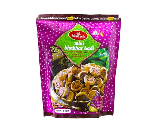 Haldirams Mini Bhakhar Badi, 1er Pack (1 x 200 g) von Haldirams