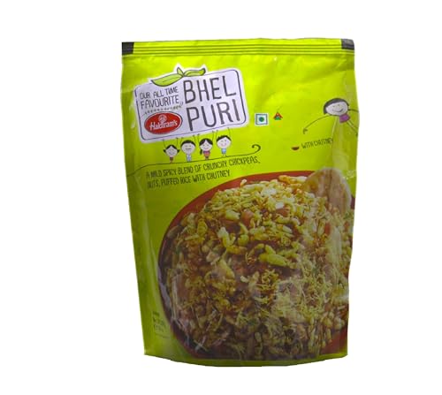 Haldiram Bhel Puri mit Chutney, 200 g, 2 Stück von Haldiram