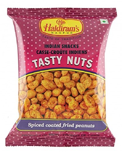 Haldiram Tasty Nuts Indian Snacks Spiced Coated Fried Peanuts 150gm von Haldiram