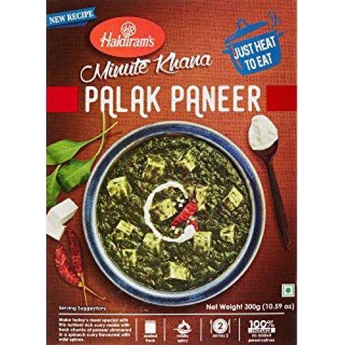 Haldiram's Minute Khana Ready to Eat Palak Paneer, 300 g von Haldiram's