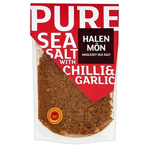 Halen Mon Chilli und Knoblauch Meersalz Dop, 100 g, 2 Stück von Halen Mon
