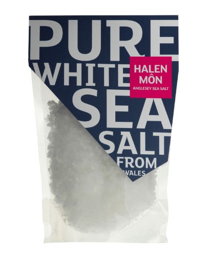 Pure white sea salt , Meersalz natur 100 g von Halen Mon