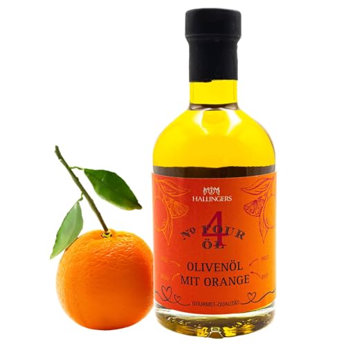 Hallingers Fruchtig-natives Olivenöl mit Orange - Premium Speise-Öl No. 4 (Glas) - Muttertagsgeschenk & Geschenkideen zum Vatertag | Neues Zuhause Ruhestand Genesung Hallingers Fruchtig-natives Olivenöl mit Orange - Premium Speise-Öl No. 4 (Glas) - Muttertagsgeschenk & Geschenkideen zum Vatertag | Neues Zuhause Ruhestand Genesung von Hallingers Genuss Manufaktur