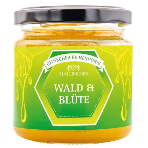 Hallingers Wald & Blüte - Deutscher Bienenhonig (Glas) - Muttertagsgeschenk & Geschenkideen zum Vatertag | Genesung Ruhestand Freundschaft Hallingers Wald & Blüte - Deutscher Bienenhonig (Glas) - Muttertagsgeschenk & Geschenkideen zum Vatertag | Genesung Ruhestand Freundschaft von Hallingers Genuss Manufaktur