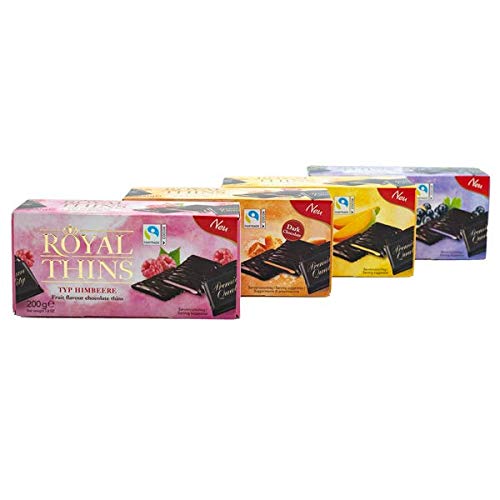 Halloren Original Royal Thins 4er Set von Halloren