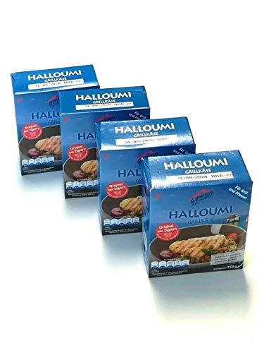 Halloumi Grillkäse aus Zypern 4 x 200g von Halloumi