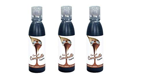 3x Halta Mini Topping Caramello sauce Karamell 200 g für Desserts Kuchen Eis von Halta