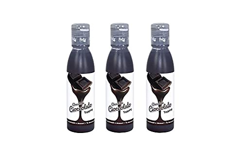 3x Halta Mini Topping Cioccolato sauce Schokolade 180 g für Desserts Kuchen Eis von Halta