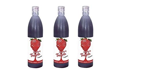 3x Halta Topping Fragola sauce Erdbeere 650 g für Desserts Kuchen Eis von Halta