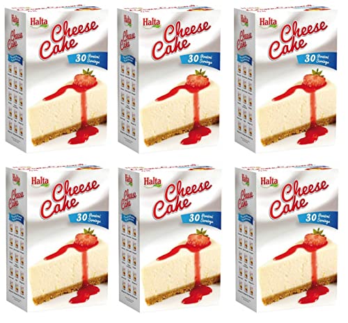 6x Halta Preparato per Cheesecake Vorbereitet für Käsekuchen 900g Packung Ideal zur Herstellung der Füllung für den typisch amerikanischen Käsekuchen 6x Halta Preparato per Cheesecake Vorbereitet für Käsekuchen 900g Packung Ideal zur Herstellung der Füllung für den typisch amerikanischen Käsekuchen von Halta