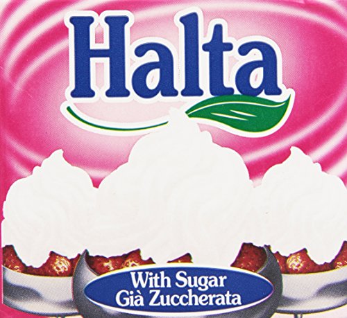 6x Halta Preparato per dolci da montare gia zuccherata UHT-Basis für Süßigkeiten schon gesüßt 500ml Gebäckprodukt von Halta