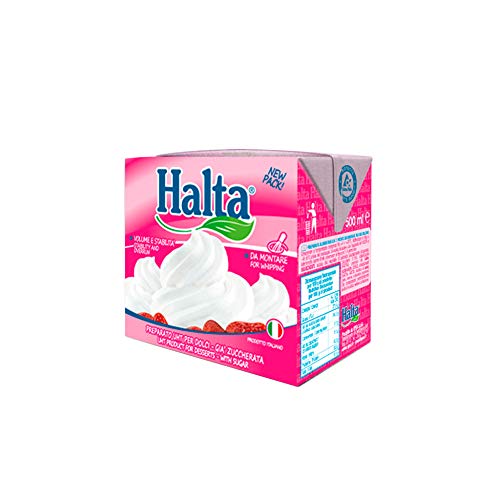 Halta Preparato per dolci da montare gia zuccherata UHT-Basis für Süßigkeiten schon gesüßt 500ml Gebäckprodukt Halta Preparato per dolci da montare gia zuccherata UHT-Basis für Süßigkeiten schon gesüßt 500ml Gebäckprodukt von Halta