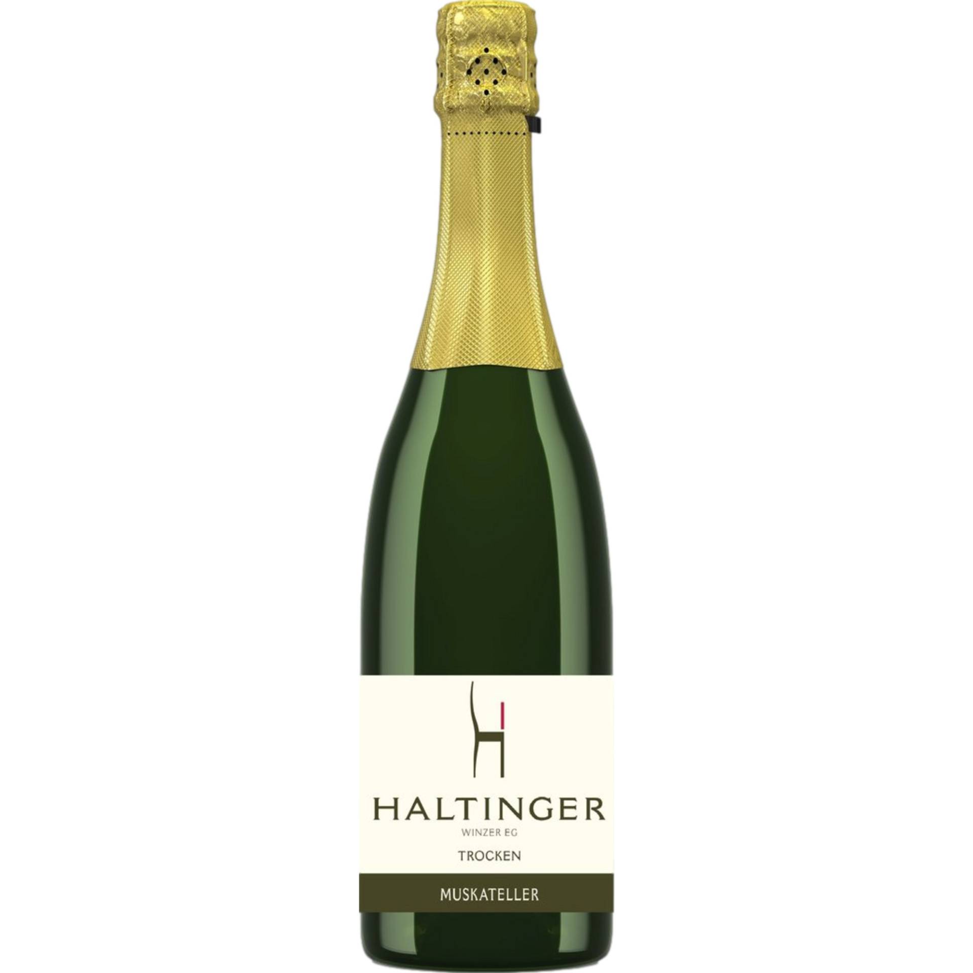 Haltinger Winzer Muskateller Sekt, Brut, Baden, Baden, 2020, Schaumwein von Haltinger Winzer EG, Winzerweg 8 79576 Haltingen