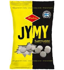 Halva Jymy Salmiakki Lakritze 1 Pack of 100g von Halva