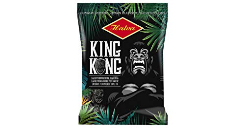 Halva King Kong Original Lakritze 1 Pack of 135g von Halva