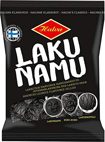 Halva Lakunamu Original Lakritze 1 Pack of 140g von Halva